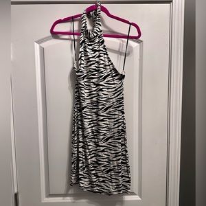 Brand NEW Divided H&M zebra print dress